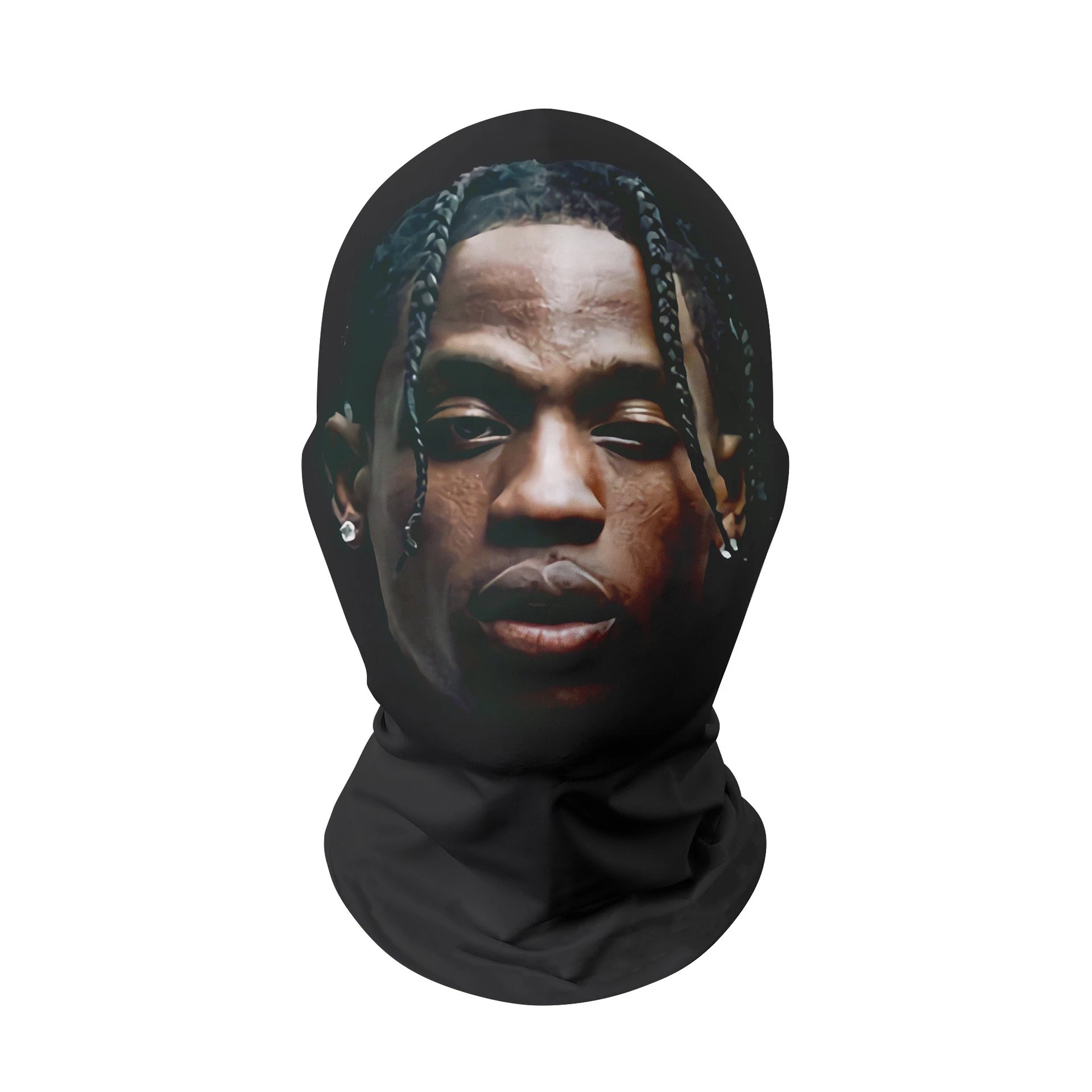 Balaclava full face mask European and American skull eagle wolf head cover James Kobe spoof mesh hat  