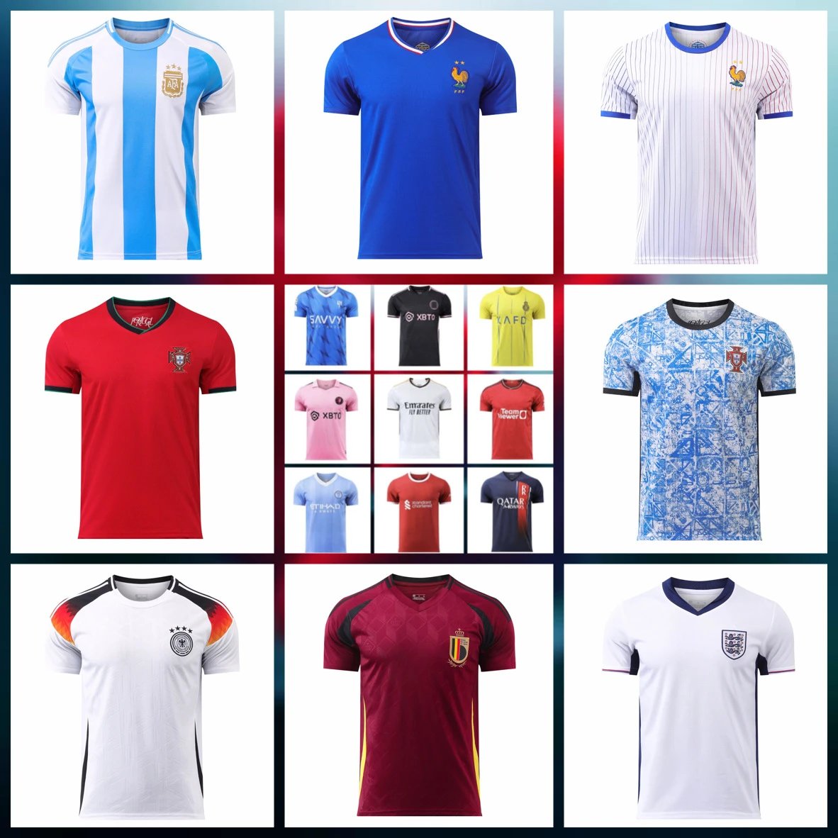 Jersey football uniform Thai version top  