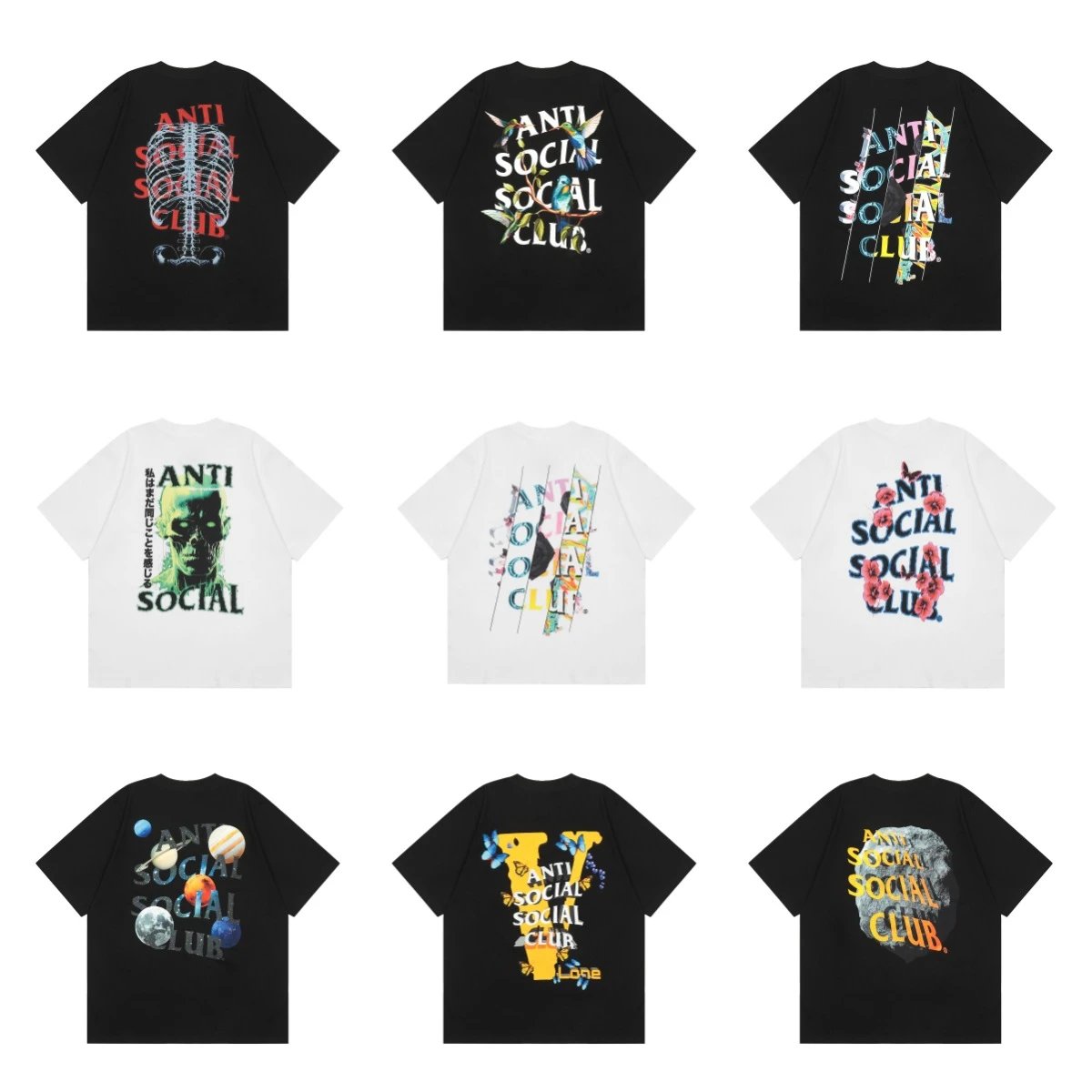 Men's and women's new summer short-sleeved T-shirts for teenagers and couples  