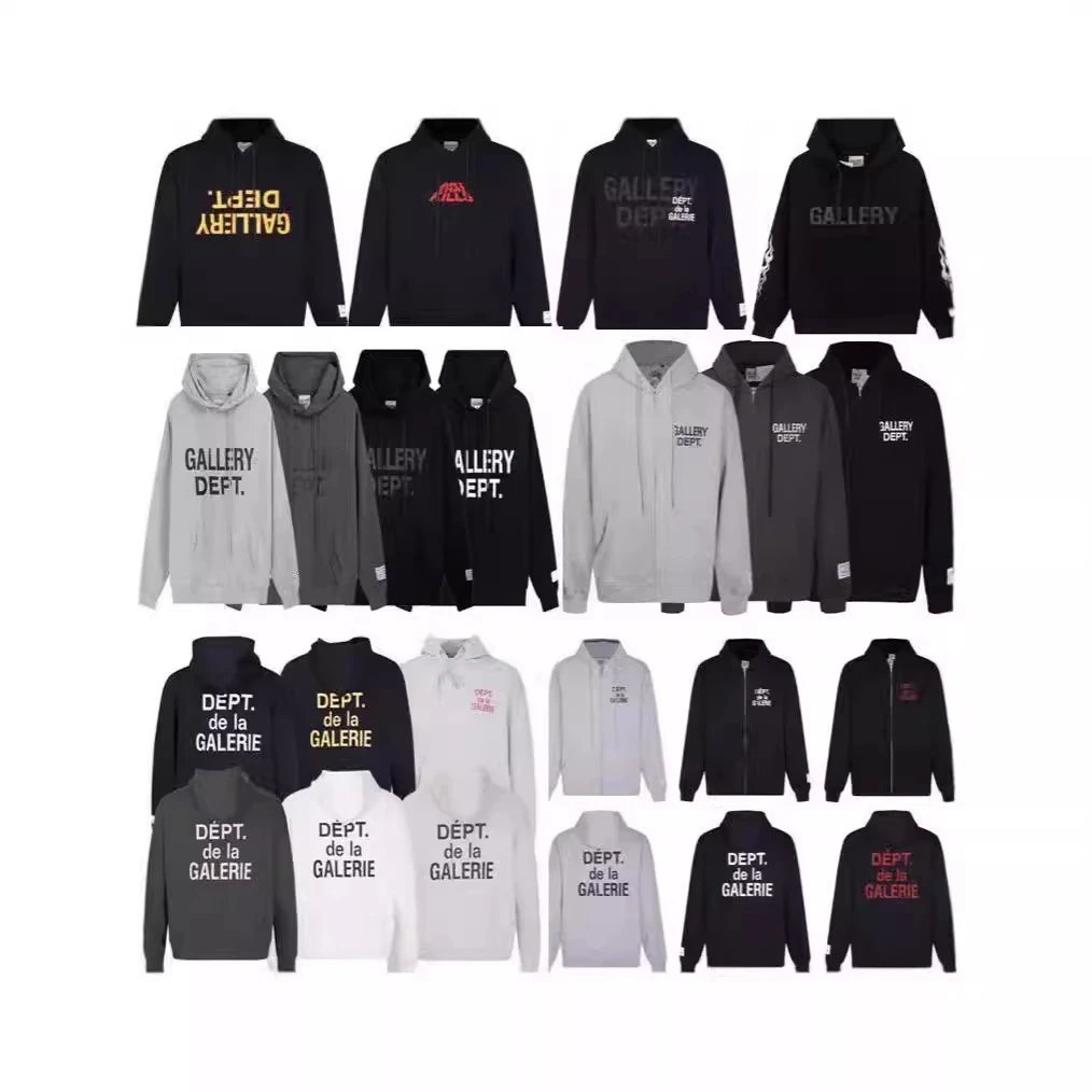 New high street letter printed loose casual hoodie couple sweatshirt for men  